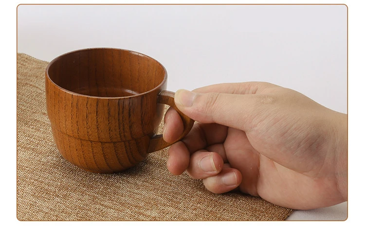 Деревянная кружка креативная портативная уличная Kuksa ручной работы для