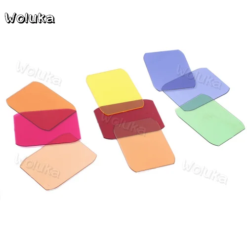 9 штук цветных таблеток с температурой лист магелей яркая пленка аксессуары для