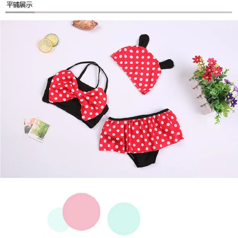 Детские купальники для девочек детский купальник из двух частей с оборками и