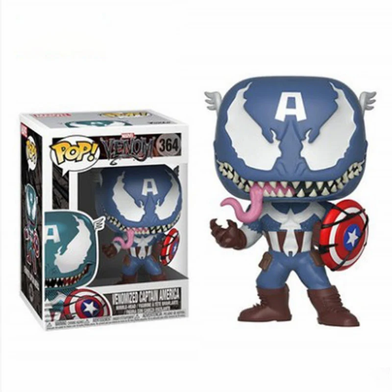 Funko поп-соревнование Мстителей чемпионов и яда Коллекционная модель детские