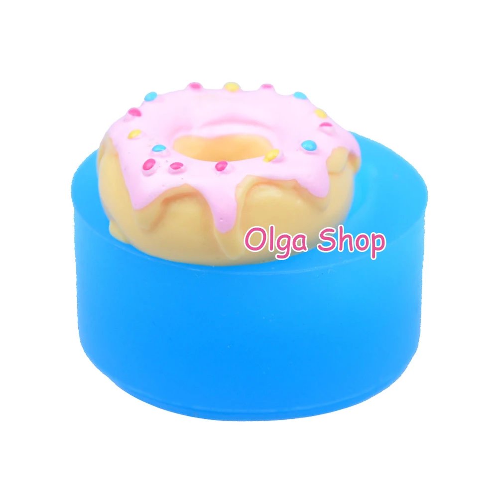 пончик/пончик с окропляет силиконовый гибкий наёмите плесень пищевой сладости