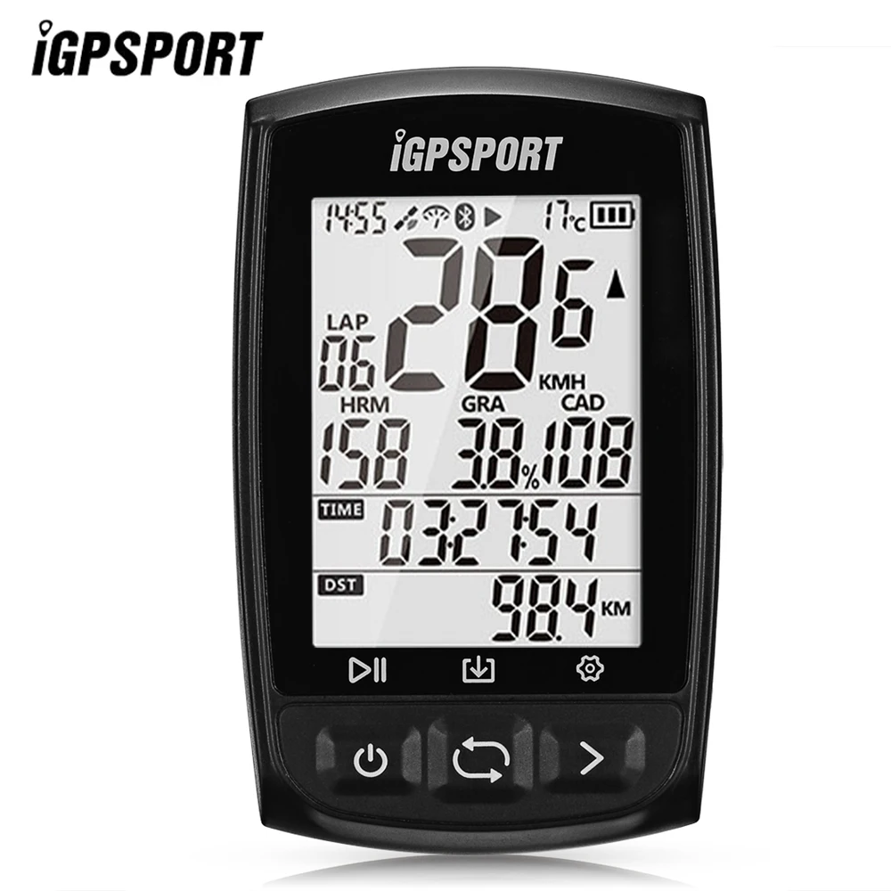 Я gps порт IGS50E велосипедов компьютер Беспроводной IPX7 Водонепроницаемый цифровой