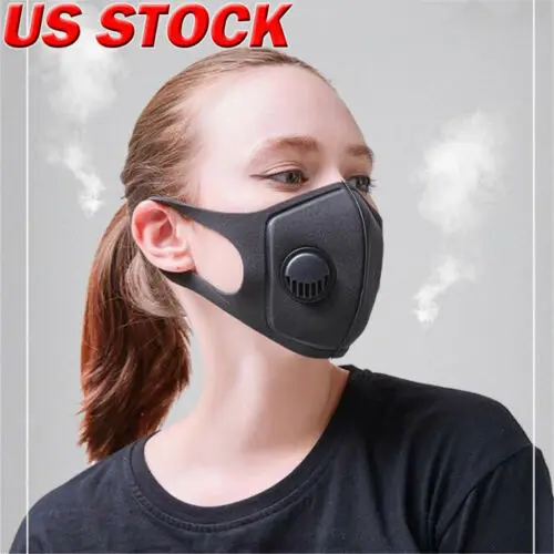 Анти PM 2,5 пыльца дыхательная маска моющаяся Анти-туман фильтр с активированным углем