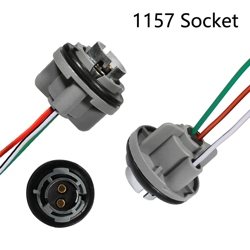 Патрон для лампы Ba15s T15 W16W P21W 2 шт. патрон 1156 BAY15D P21/5 W светильник держатель адаптер