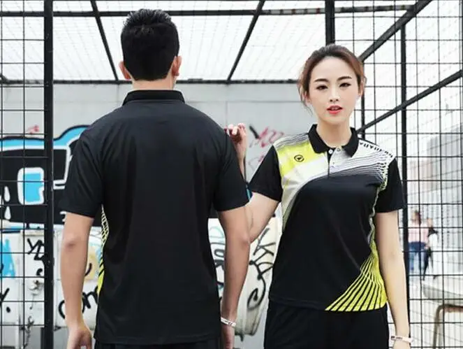 Новинка 2019 мужские/женские рубашки для бадминтона и тенниса camiseta fitness hombre рубашка