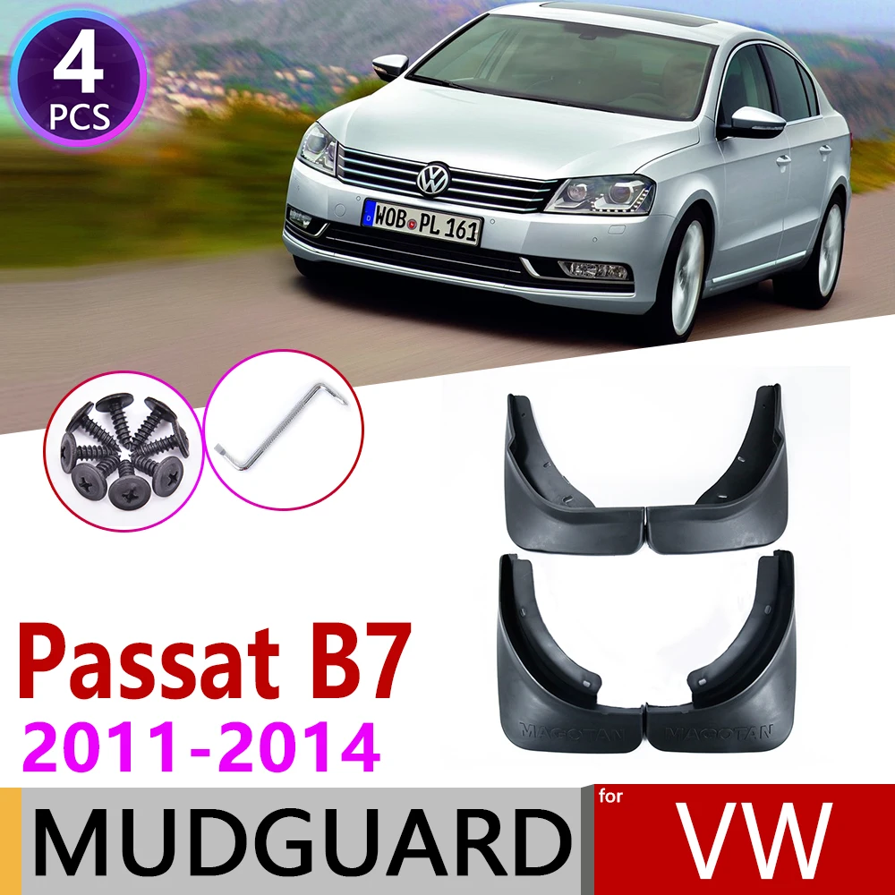 Спереди и сзади крыло для Volkswagen VW Passat B7 2011 2012 2013 2014 3C брызговики брызговик ЛОСКУТ