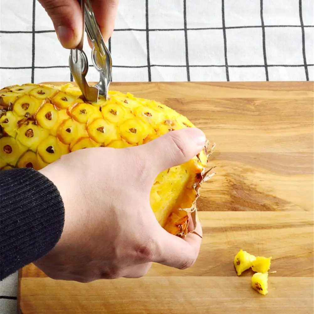1 шт. нержавеющая сталь ананас томатный стержень фруктовый лист гаджет для