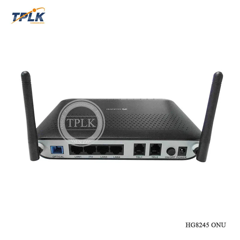 Низкая цена HG8245 4GE + 2VOICE WiFi GPON ONU/ONT Echolife телекоммуникационное Беспроводное сетевое