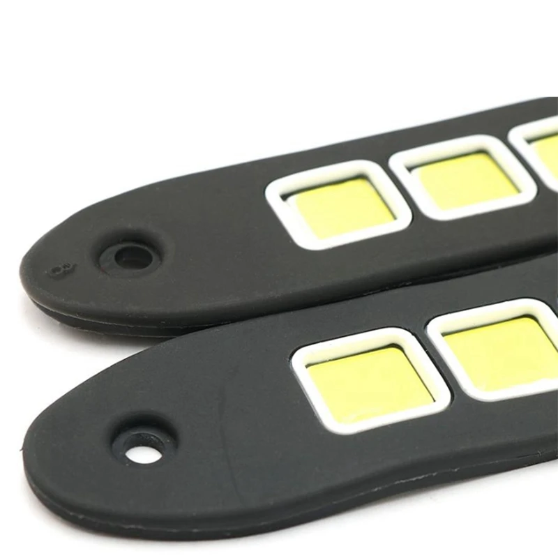 2X автомобиля D r l Led y t i'm e бег светильник тумана Cob полосы s гибкий авто дальнего