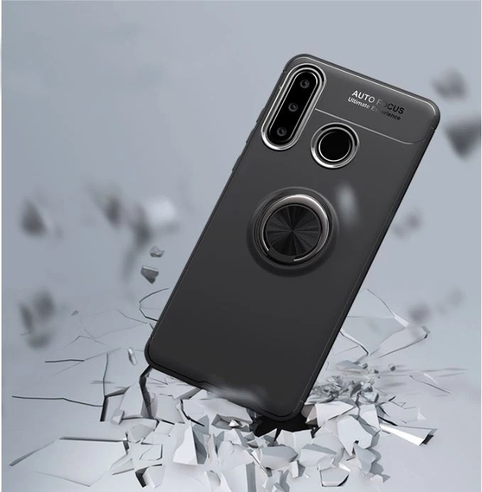 1 шт. чехол для huawei nova 5 5i nova 5 P30 pro P30pro lite, чехол из ТПУ на заднюю панель, с магнитным кольцом для автомобиля, ультра противоударный