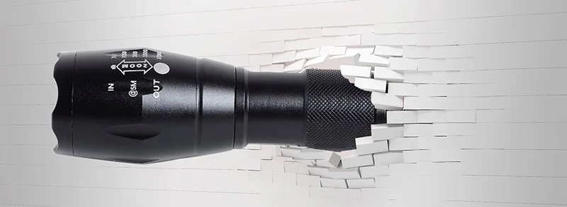 Litwod z30 1301 тактический светодиодный фонарь 4000 люмен XM-L T6 Zoomable 5 режимов алюминиевый фонарь для кемпинга с Micro USB