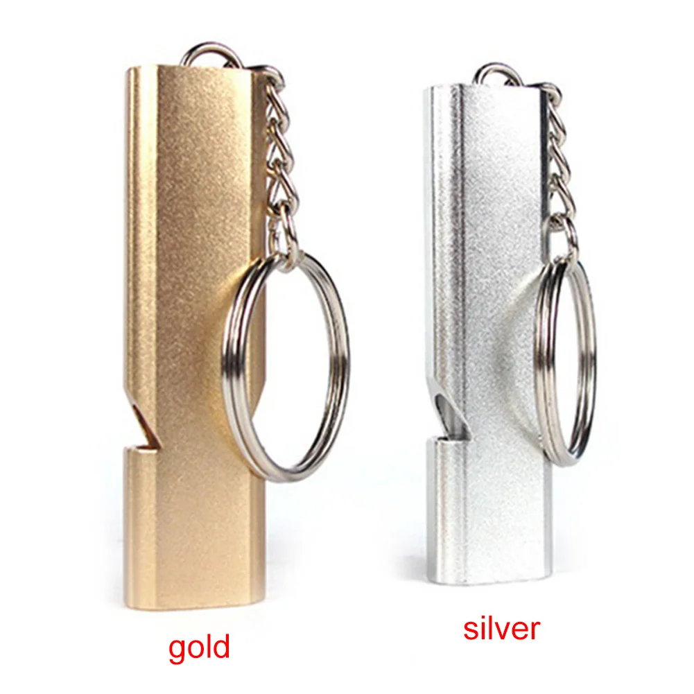 Свисток для выживания в чрезвычайных ситуациях двойной отверстие высокая