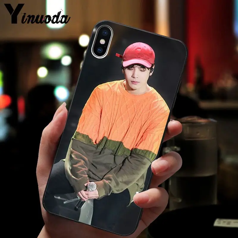 11pro MAX GOT7 Jackson Wang TPU черный чехол для телефона iPhone X XS 6 6S 7 7plus 8 8Plus 5 5S XR | Мобильные
