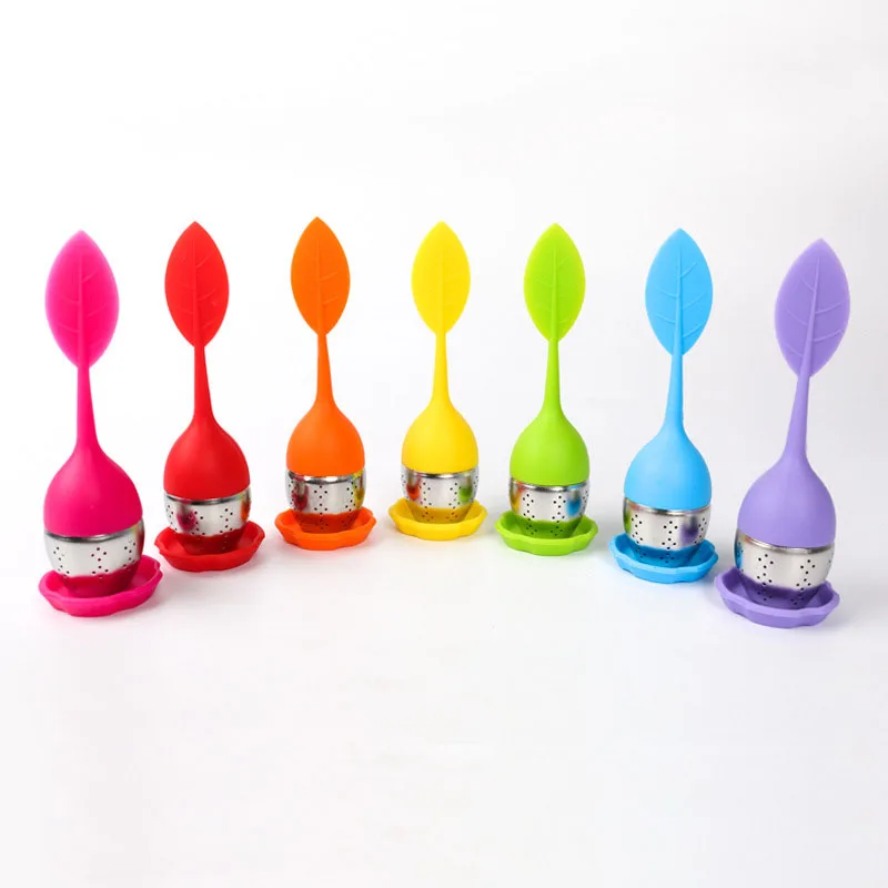 2017 новая мода сладкий цвет сеточка для заваривания листового чая пищевой браслет