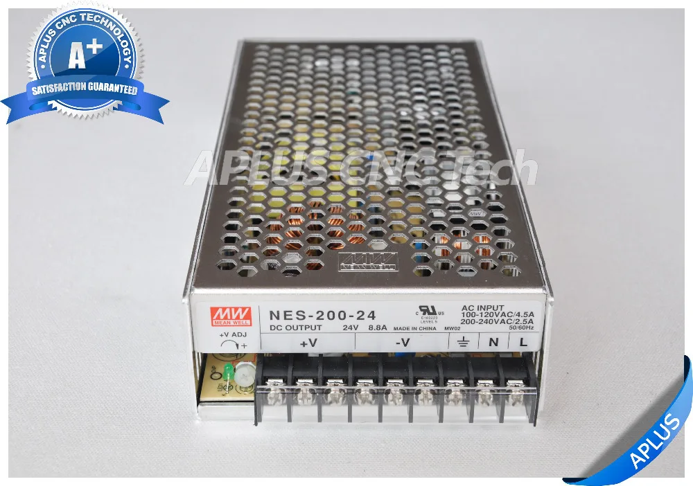 Среднее хорошее NES 200 24 Вт 24VDC одиночный выходной импульсный источник питания|supply