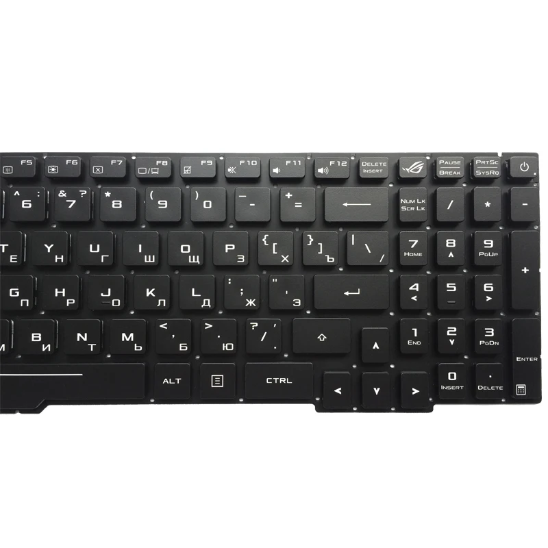 Русская клавиатура для ноутбука ASUS GL553 GL553V GL553VW ZX553VD ZX53V ZX73 FX553VD FX53VD FX753VD FZ53V русская