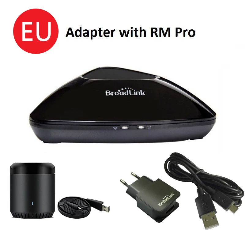 Broadlink RM Pro Mini3 хост работает с Alexa Google Home умный дом автоматизация дистанционного управления WiFi IR RF 4G Smart tv - Комплект: RMPro MINI3 EU Type