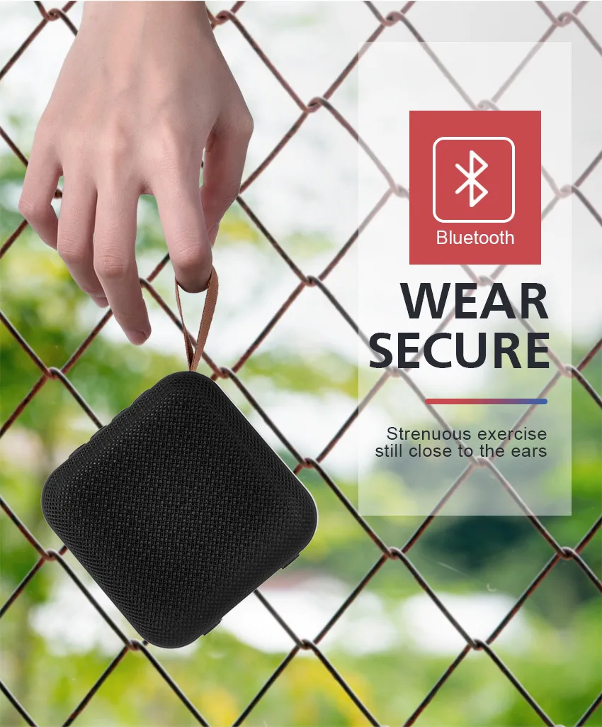 10 Вт портативный Bluetooth динамик мини беспроводной громкий динамик стерео музыка объемный открытый динамик Поддержка FM TF карта для смартфона