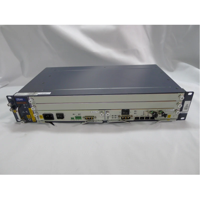 zte OLT ZXA10 C320 2U терминал оптической линии оборудование, GPON с 1 шт. GTGO карты карта sxma, универсальная коляска карты, AC+ источник питания постоянного тока