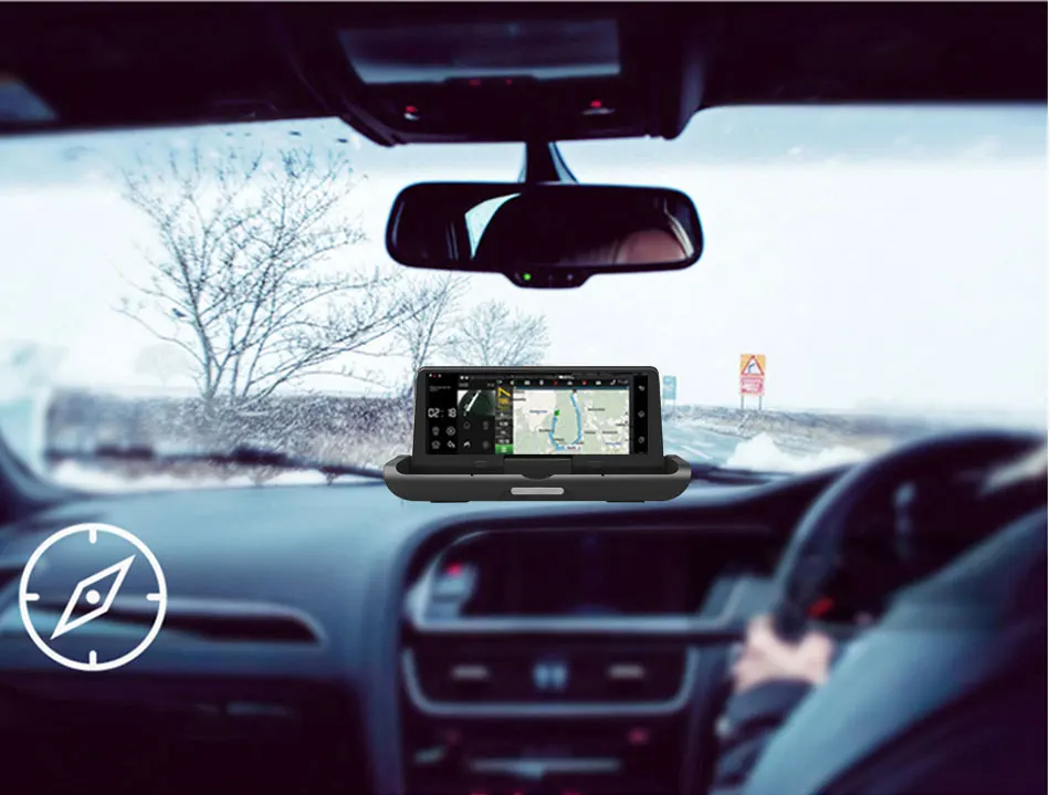 ANSTAR 8 дюймов видеорегистратор 4G ADAS Анти радар Автомобильный видеорегистратор Автомобильная камера gps навигация видео регистратор зеркало видеорегистратор Русская версия