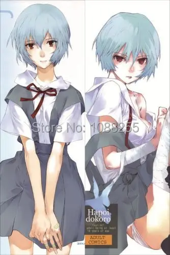 Подушка Dakimakura Чехол хентай Наволочка Аниме Евангелион наволочка|anime pillowcase|dakimakura