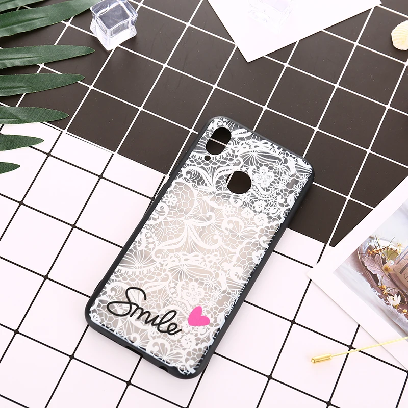 3D рельефный кружевной чехол для телефона Xiaomi 8 SE A1 A2 5 5S 5X 6X Plus Mix 2S love Redmi Note 5A 4 4X 3 6 s2