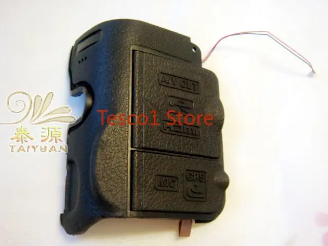 Оригинальная боковая крышка USB GPS HDMI с резиновой оболочкой для Nikon D7000|Детали