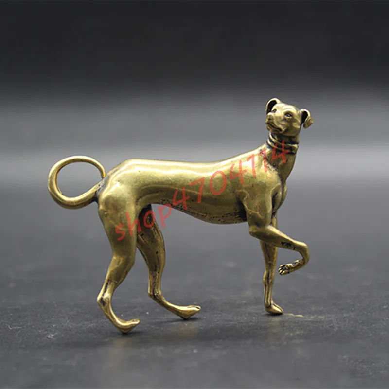 

Твердая, чистая медь, мини-украшения для щенков, украшения ручной работы, Античная коллекция