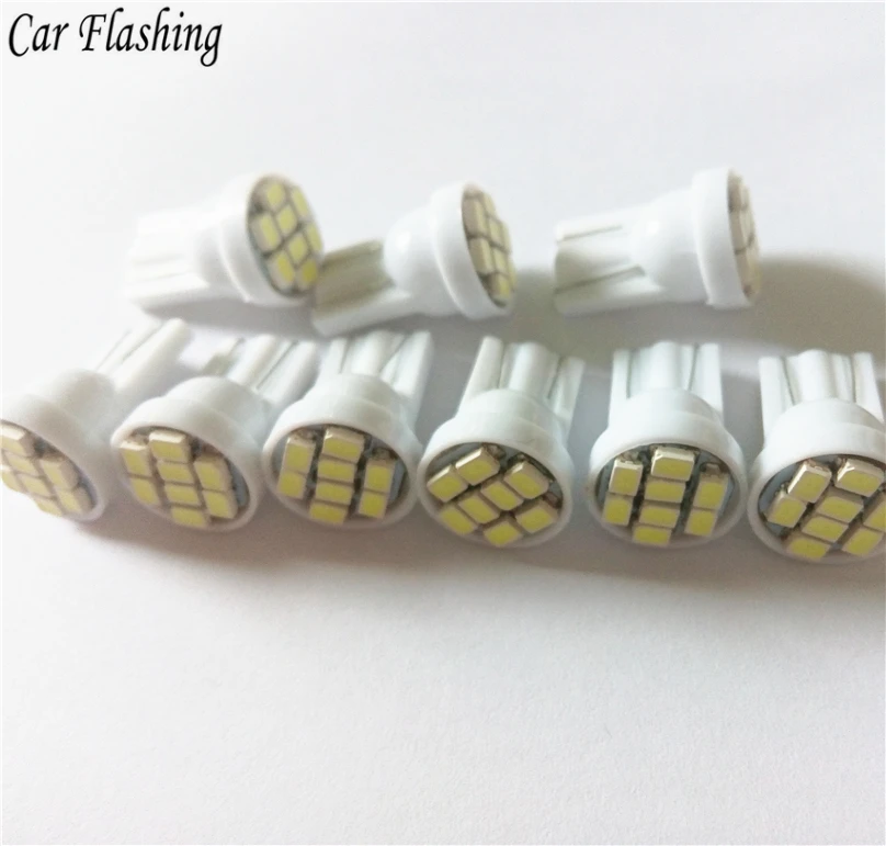 Автомобильный мигающий белый светодиод 500 шт./лот T10 8 smd светодиодов 8SMD led 194 168 192 W5W