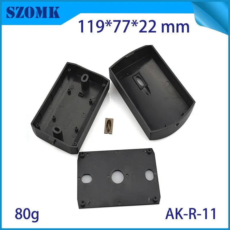 10 шт. пластиковый корпус для электроники настенного монтажа 119*77*22 мм |