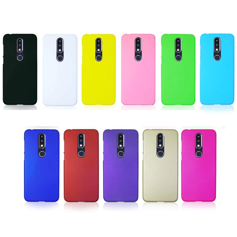 CCDZ ультра-тонкий задняя крышка ПК твердая обложка чехол для Nokia X6 2018 жесткий