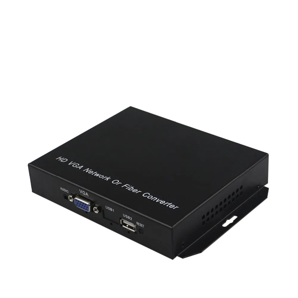 Vga-kvm волоконно-оптический конвертер VGA USB мышь и клавиатура аудио KVM удлинитель
