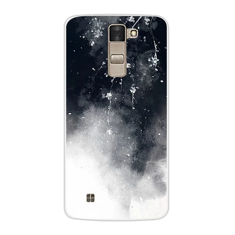 Роскошный мягкий чехол из ТПУ для LG K8 Lte K350 K350E K350N Kiss Design 5 0 &quotПрозрачный K 8 Phone