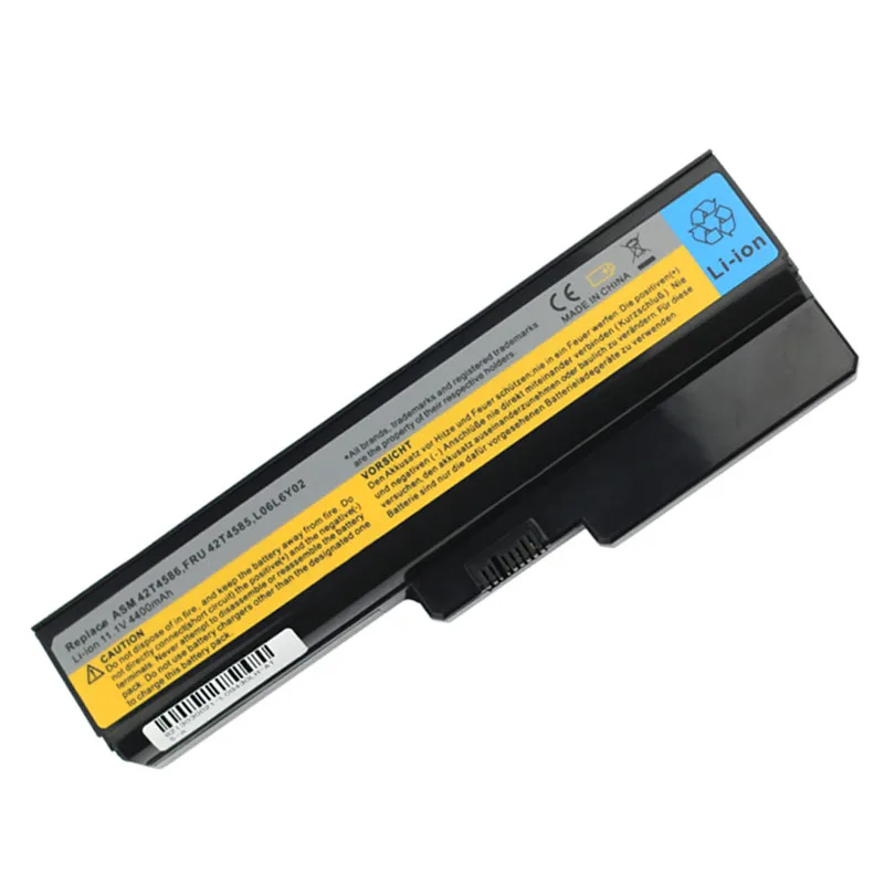 Аккумулятор для ноутбука Lenovo 51J0226 57Y6266 57Y6527 57Y6528 ASM 42T4586 42T4728 FRU 42T4585 42T4727 L06L6Y02 L08L6C02