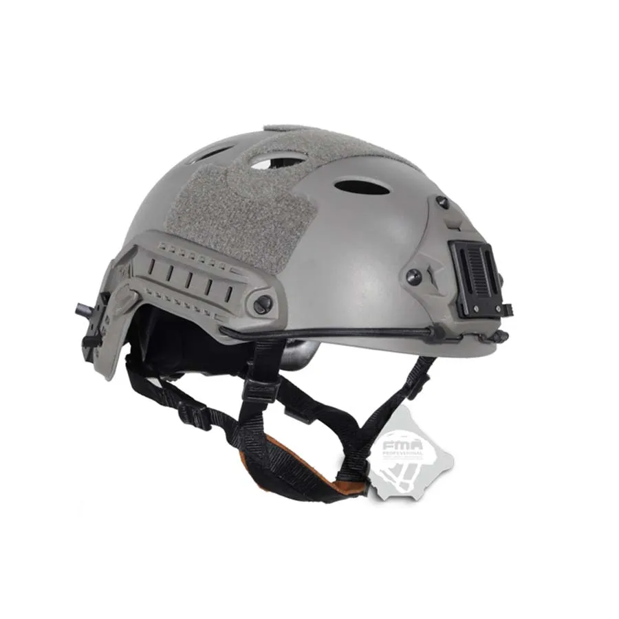 FMA Быстрый Тактический защитный военный шлем PJ FG серый для страйкбола пейнтбола |
