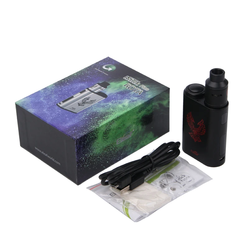 100% Оригинальные Eleaf istick Pico RDTA комплект 75 Вт поле MOD 2300 мАч встроенный Батарея с 4 2