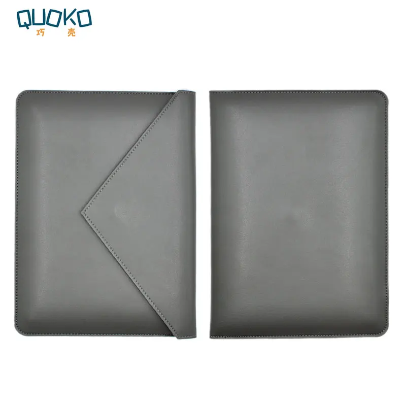 

Laptop bag case Microfiber Leather Sleeve for iPad mini iPad 9.7 2018 iPad Pro 10.5/12.9 Dual Pocket Envelope style