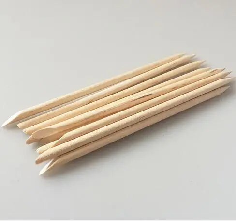 Инструмент для дизайна ногтей деревянная палочка удаления кутикулы 75 мм DHL