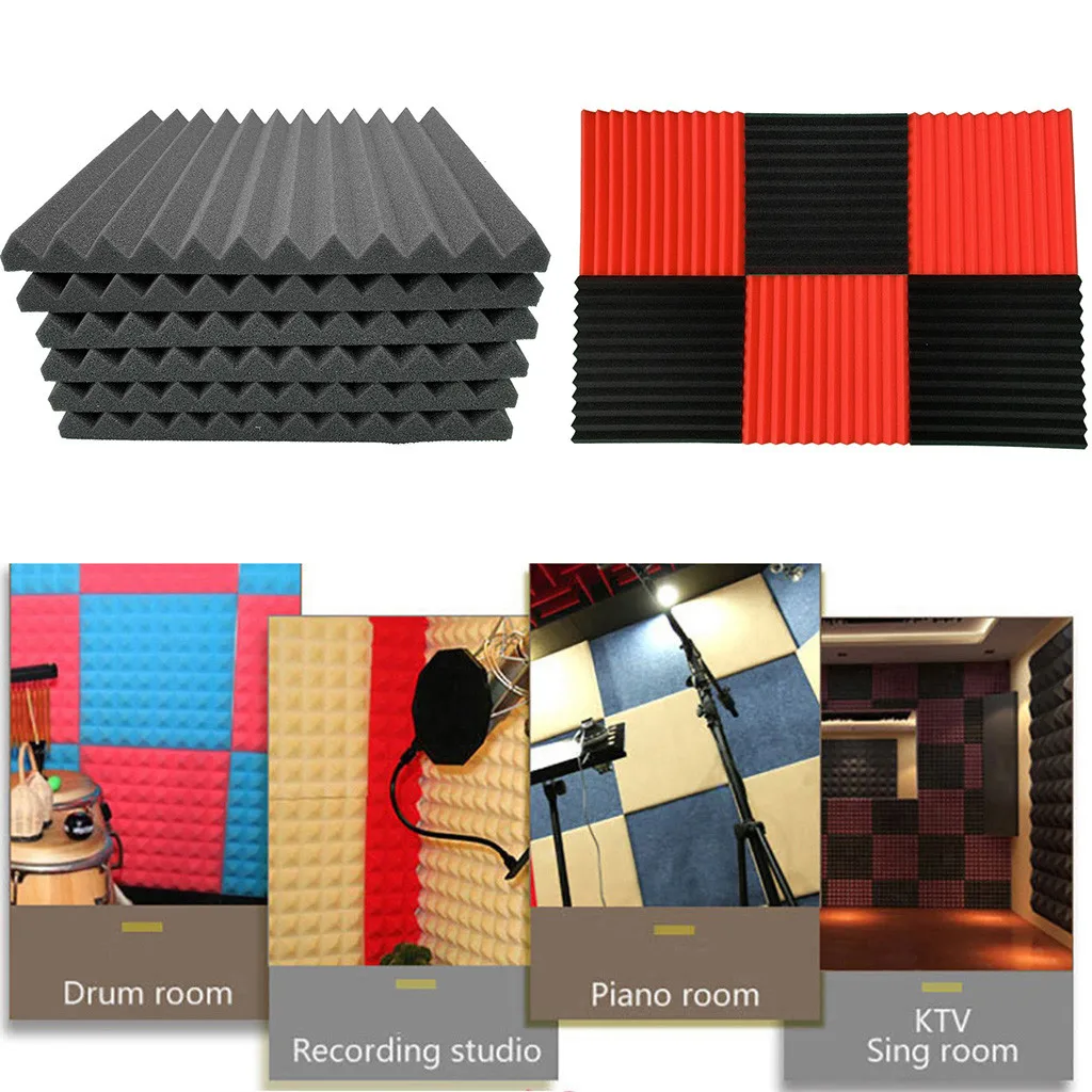 Звукопоглощающая губка для фотостудии звукоизоляционная настенная бумага из