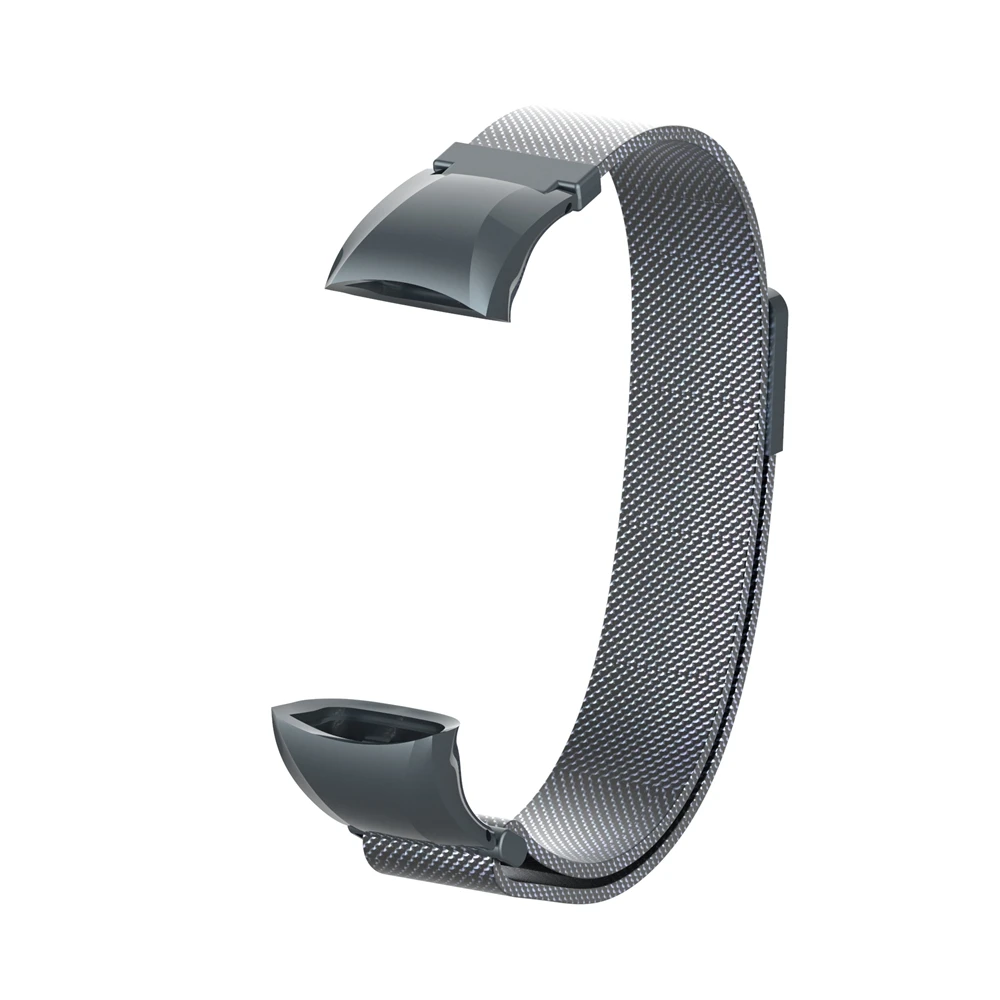 Магнитный металлический ремешок для Honor band 4, умный Браслет, сменный ремешок на запястье, браслет из нержавеющей стали для huawei Honor Band 4