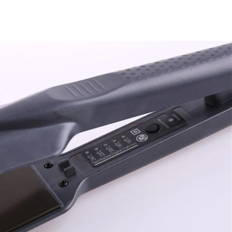

USHOW Grade Ceramic Hair Straightening Flat Iron Intelligent LED Professional Hair Curler Curling Straightener Irons