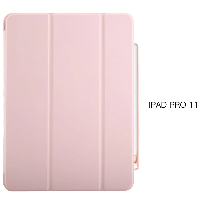 Чехол для Apple iPad Pro 11 дюймов 2018 умный кожаный чехол с держателем карандашом
