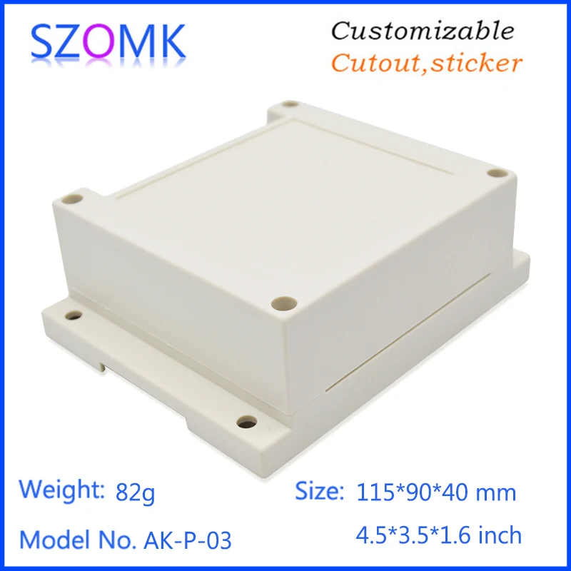 Распределительная коробка szomk из АБС пластика для din рейки 10 шт. 115*90*40 мм