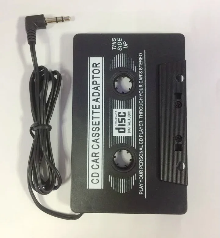 Автомобиль Mp3 игрока конвертер адаптер кассеты Кассета для iPod для iPhone MP3 AUX кабель CD-плеер 3,5 мм разъем