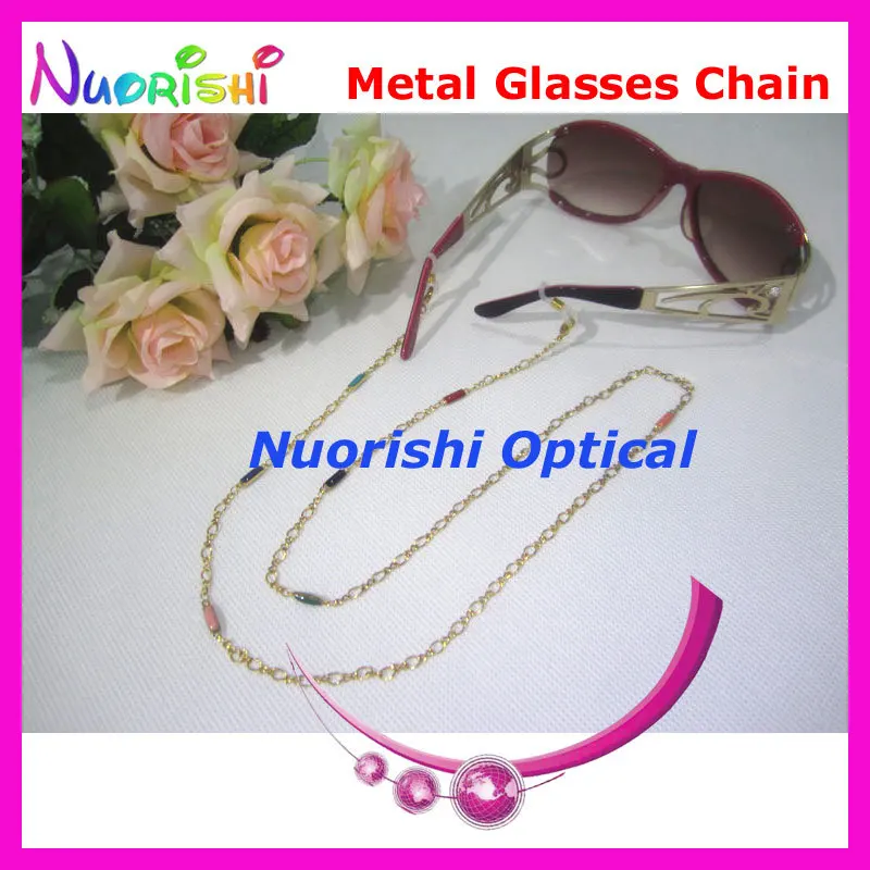6pcs Beautiful Metal Sunglasses Eyewear Glasses Spectacle Sungass Eyeglasses Cord Chain Strap Lanyard free shipping L530 | Аксессуары