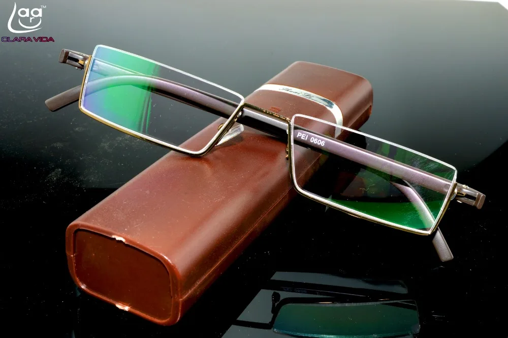 Очки для чтения мужчин и женщин = Clear VIDA 2017 Новый дизайн молодежные умные очки с