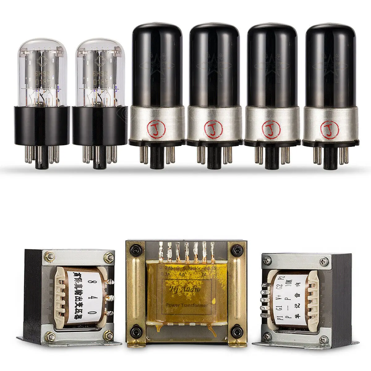 DIY KIT/Собранный 6P6P(6V6) Вакуумный ламповый усилитель HiFi класса AB Push-pull Amp