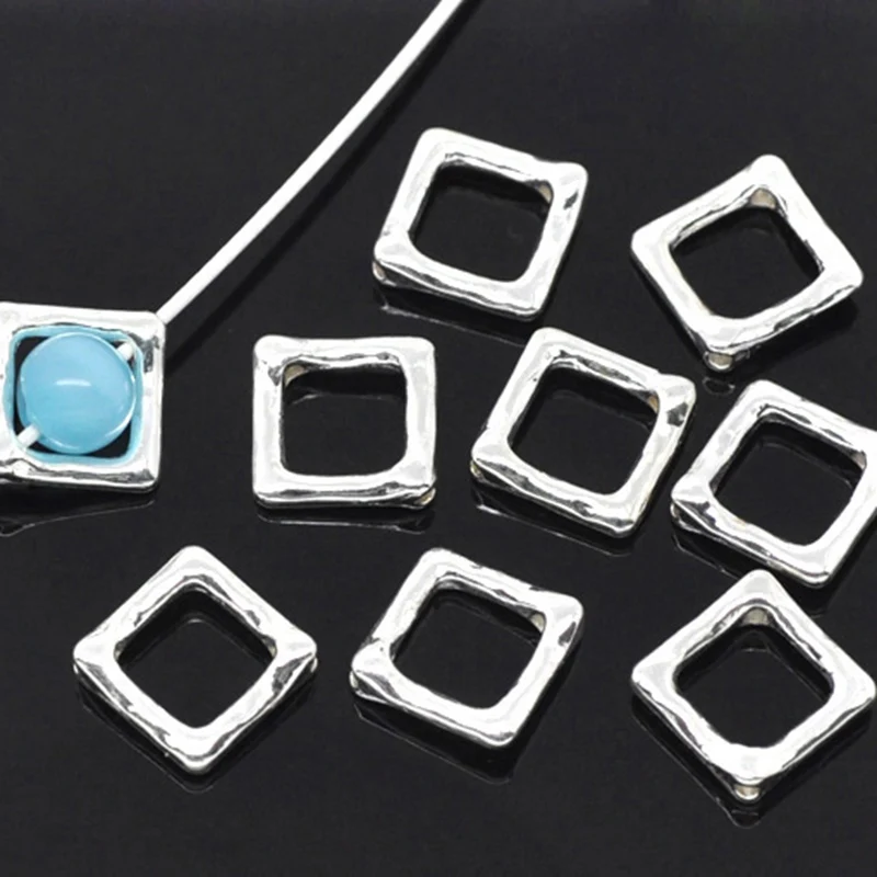 LASPERAL бронзовые тона квадратные рамки для бисера фурнитура ювелирных изделий