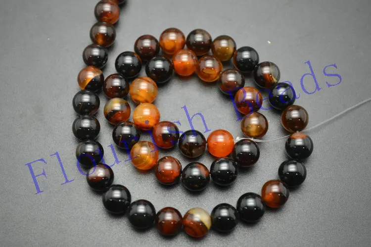 Круглые Бусины Из Натурального темно красного агата 4 12 мм|accessories beads|accessories