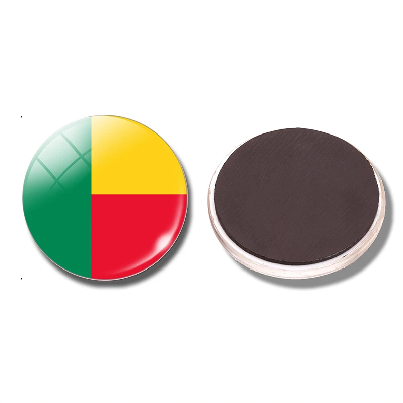 Магнит на холодильник флаг Бенина 30 мм Бенин Порто Ново Котону дагомей